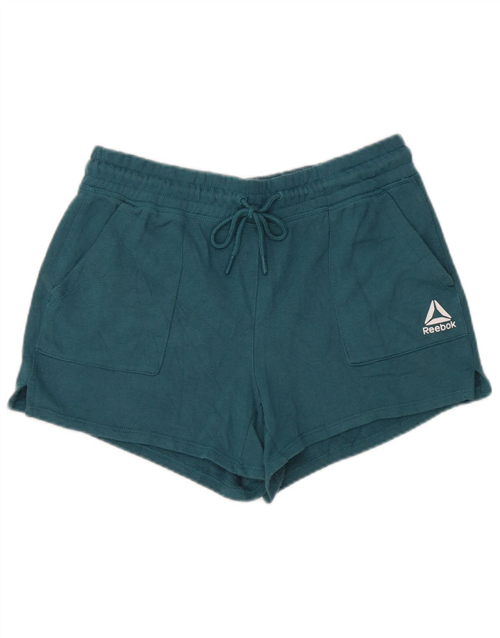 Pantaloni scurti sport REEBOK pentru femei UK 14 Medium Blue