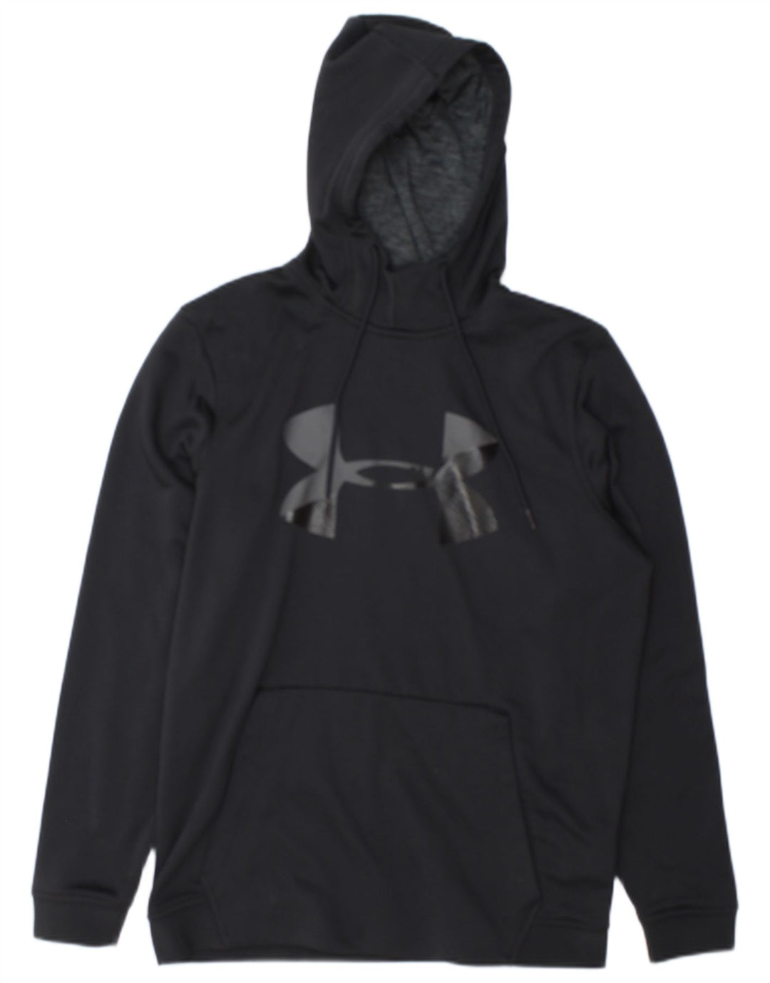 Pulover Under Armour Cold Gear Graphic pentru bărbați, poliester mediu negru