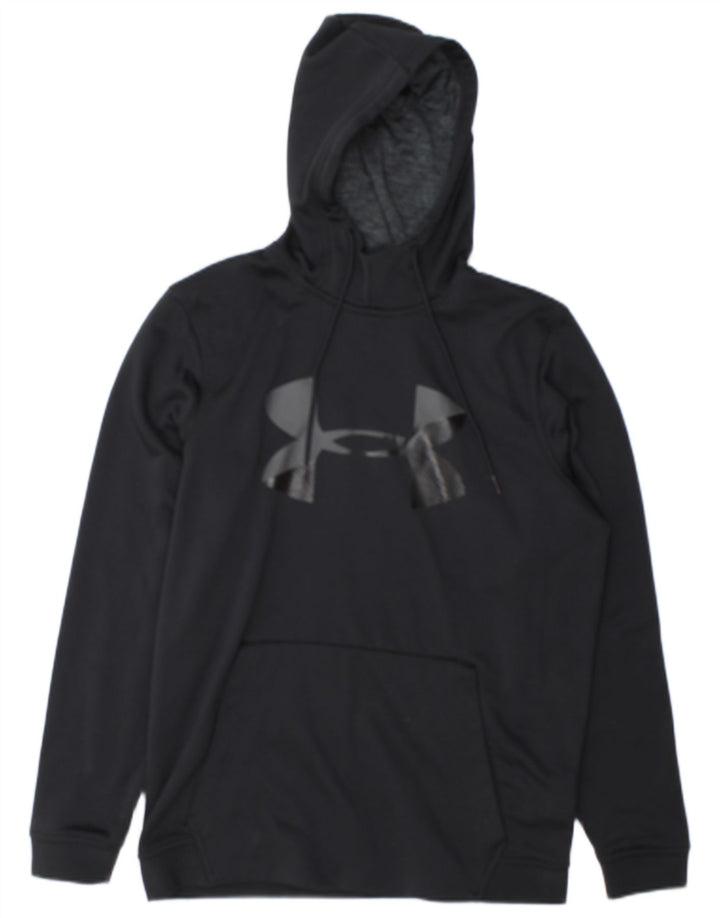 Pulover Under Armour Cold Gear Graphic pentru bărbați, poliester mediu negru