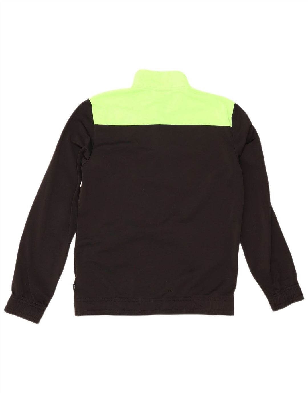 Jachetă de trening PUMA pentru băieți 13-14 ani, negru, color block