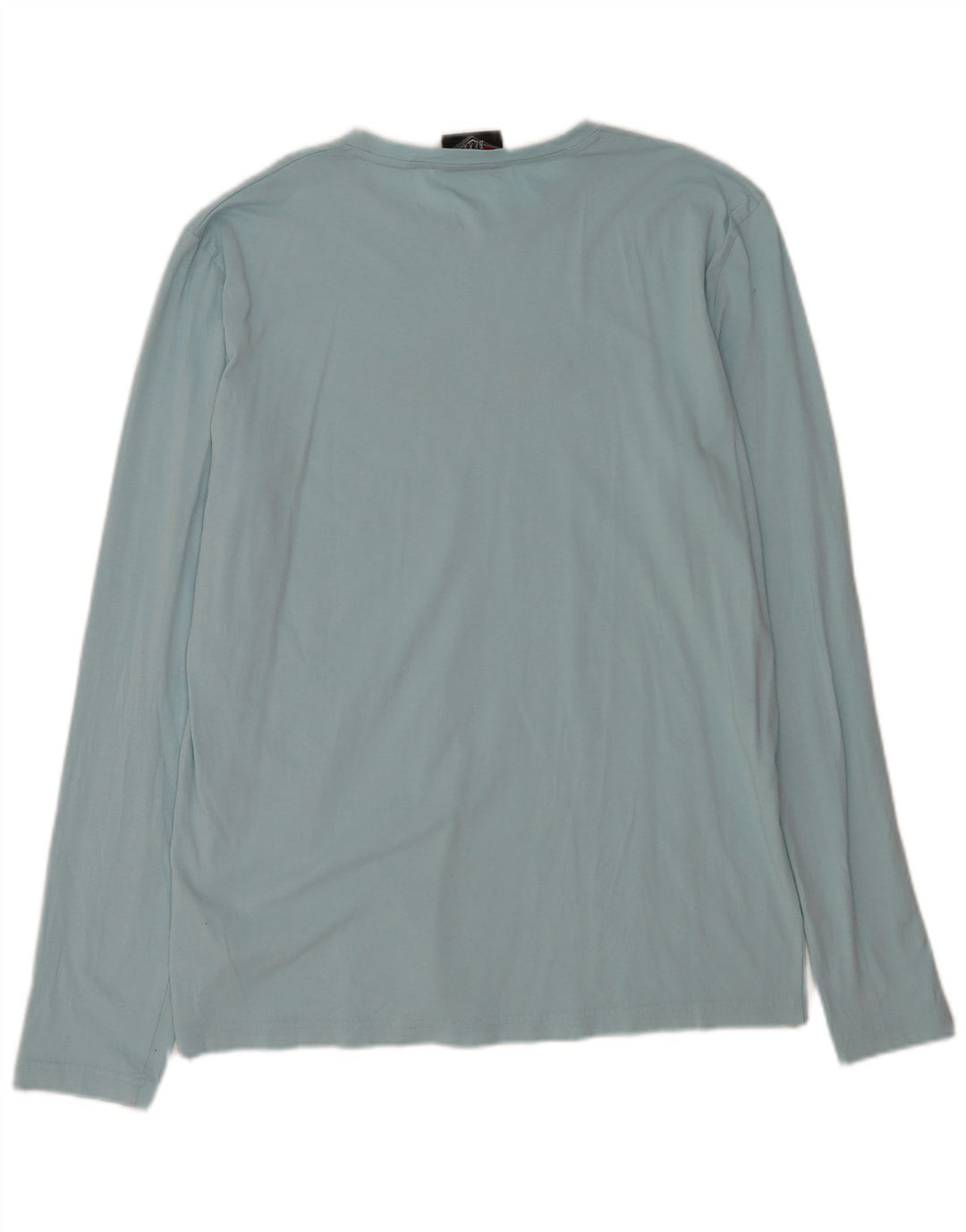 Top grafic pentru bărbați Bear cu mânecă lungă, mare, albastru, bumbac