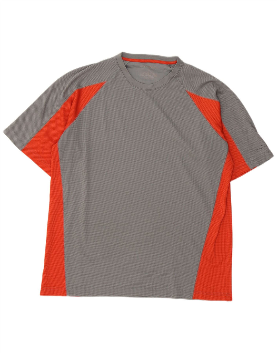 EDDIE BAUER Tricou pentru bărbați Top mare, gri, poliester color bloc