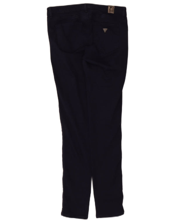Blugi Guess Curvy X Skinny pentru femei W28 L29, bumbac bleumarin