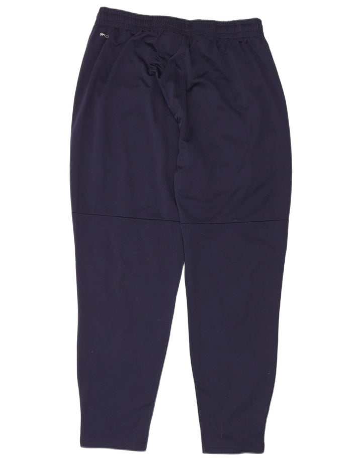 Pantaloni de trening PUMA pentru bărbați Warriors XL, poliester color-bloc, albastru bleumarin