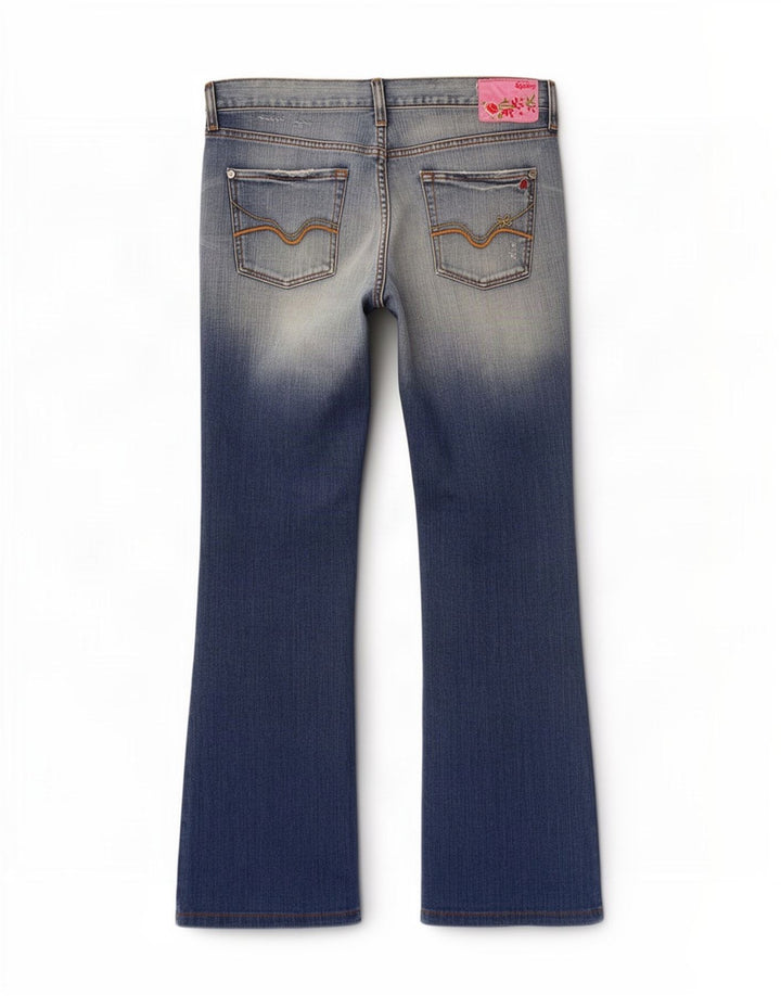 Replay Blugi Bootcut pentru femei W32 L30 Bumbac albastru
