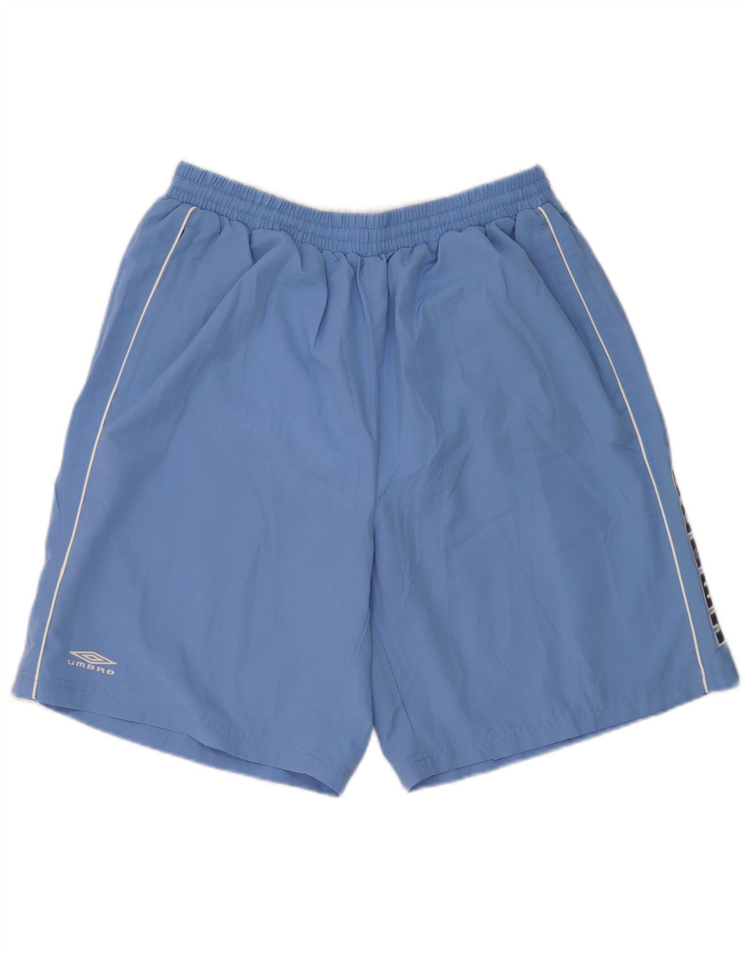 Pantaloni scurți sport grafic Umbro pentru bărbați XL poliester albastru