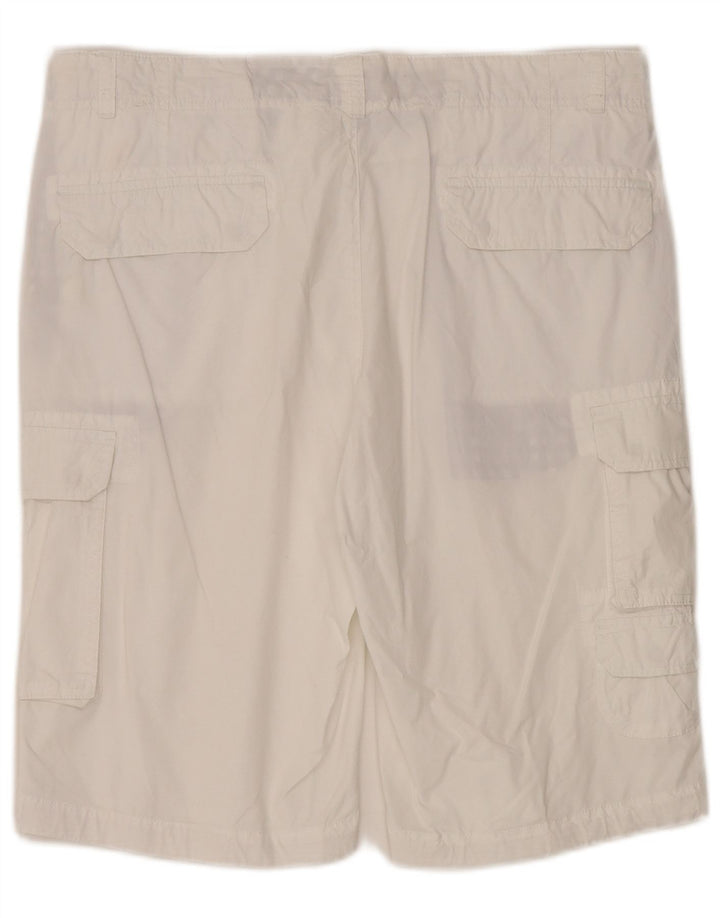 Pantaloni scurți cargo pentru bărbați Daniel Hechter W36, mare, alb, bumbac