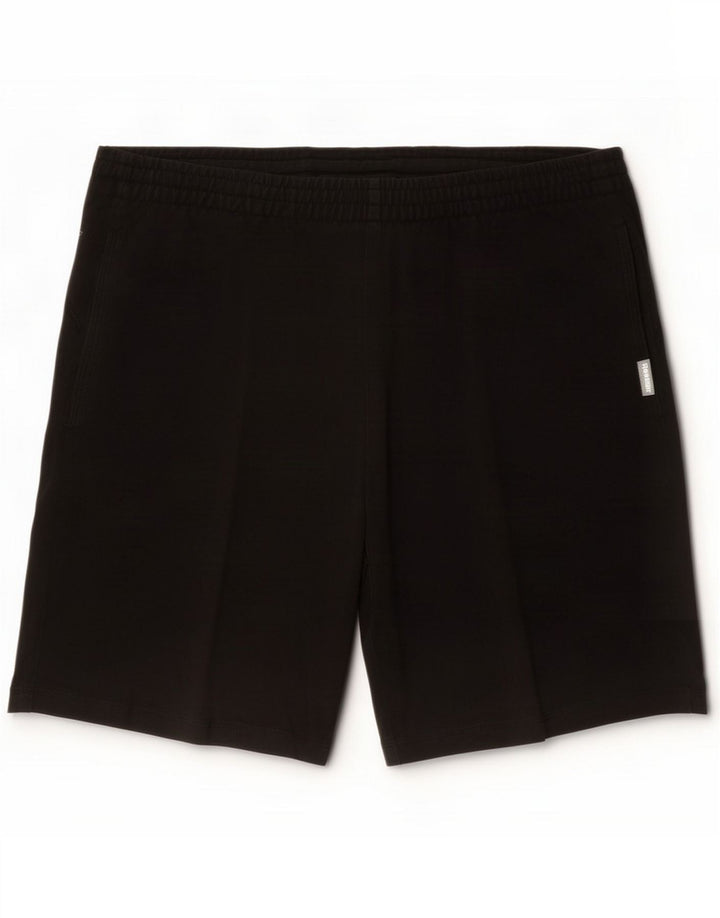 Pantaloni scurți sport pentru bărbați Reebok, bumbac mediu negru