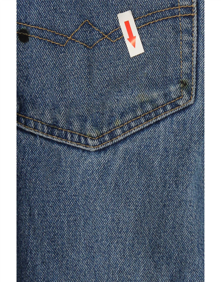 Blugi drepti pentru bărbați Dickies W34 L27 Bumbac albastru