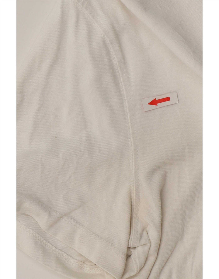 Tricou pentru bărbați Hugo Boss Top Medium Alb Bumbac