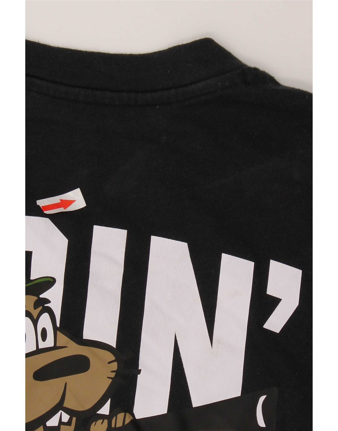 Tricou grafic Under Armour pentru bărbați Top mediu din bumbac negru