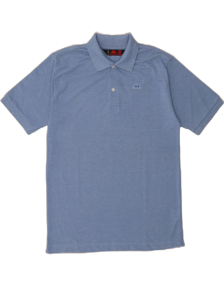 KAPPA Mens Polo Shirt Medium Blue Cotton Vintage Kappa and Second-Hand Kappa from Messina Hembry 