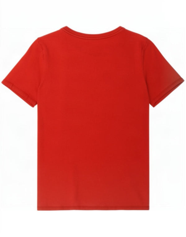 Nike Boys Athletic Cut Graphic T-Shirt Top 13-14 Years XL Red Cotton