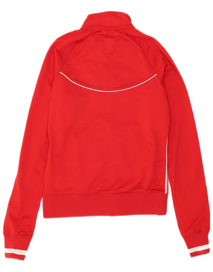 Jachetă de trening Nike pentru femei UK 10/12 Poliester roșu mediu