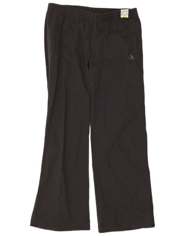 Pantaloni Adidas Climalite Regular Bootcut pentru femei UK 16 Large W34 L31 Negru