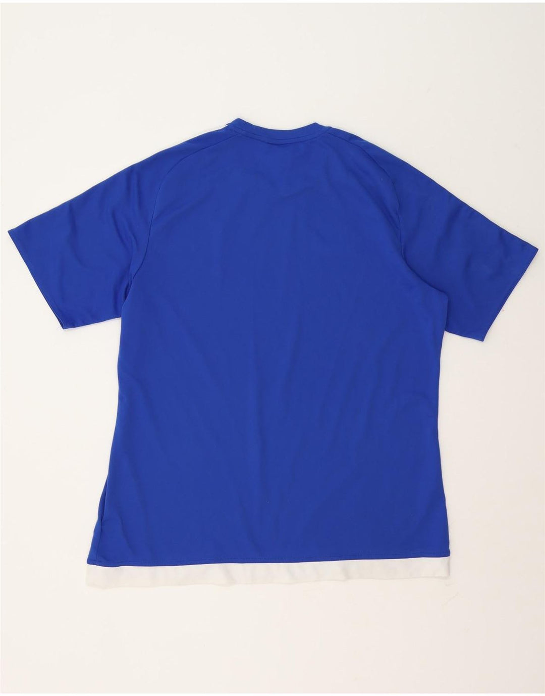 Tricou Adidas Climalite pentru bărbați Top XL, albastru, poliester color bloc