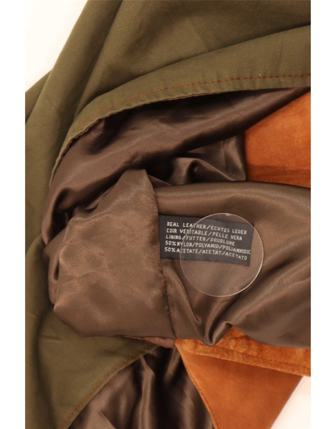 Vesta de piele intoarsa pentru barbati Blackthorn, maro mediu