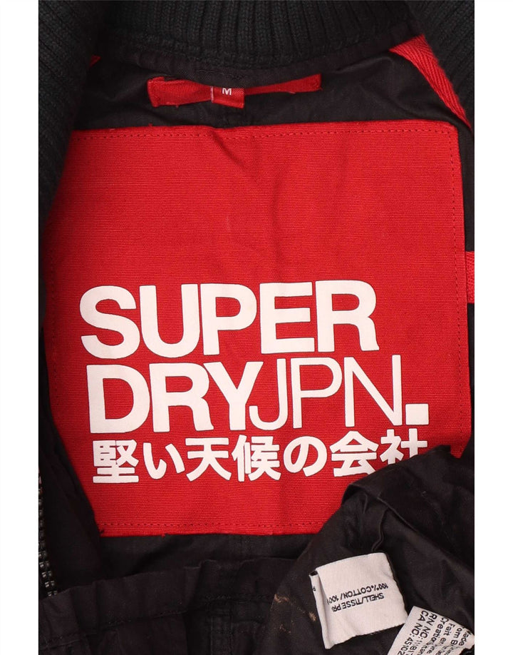 Jachetă militară pentru bărbați Superdry UK 38 Medium, bleumarin, bumbac