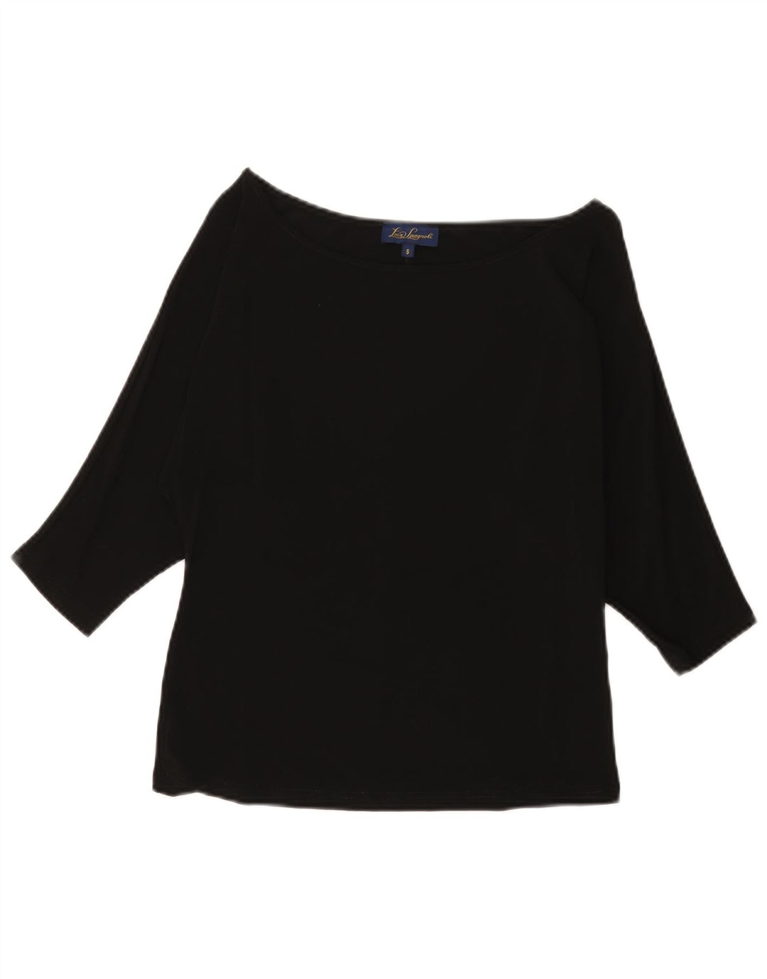 Luisa Spagnoli Top pentru femei cu mâneci 3/4 UK 8 Small Black