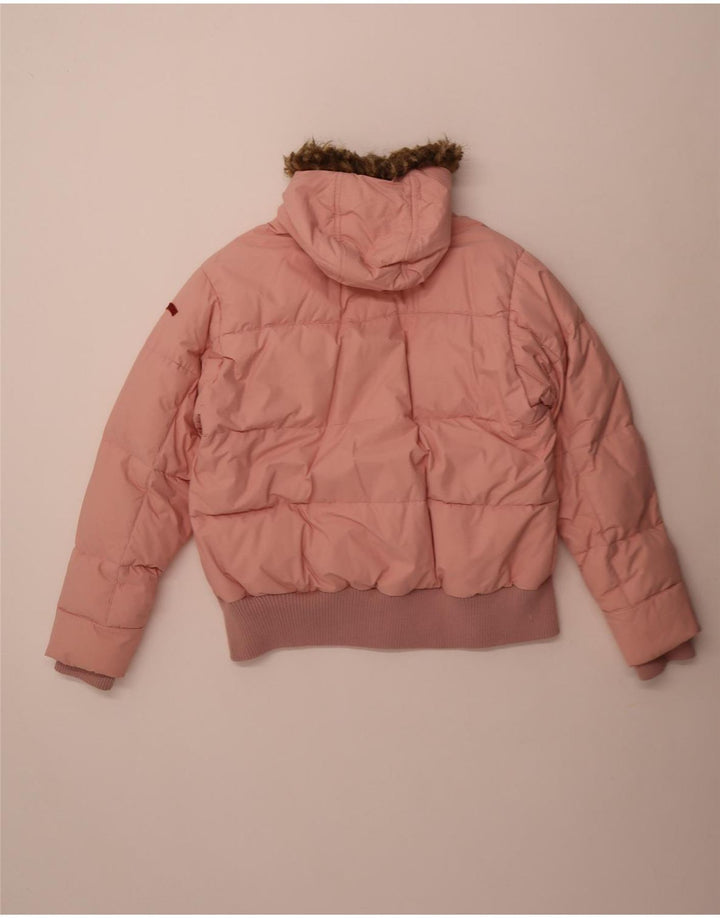 Jachetă căptușită cu glugă pentru femei Helly Hansen UK 44 2XL, nailon roz