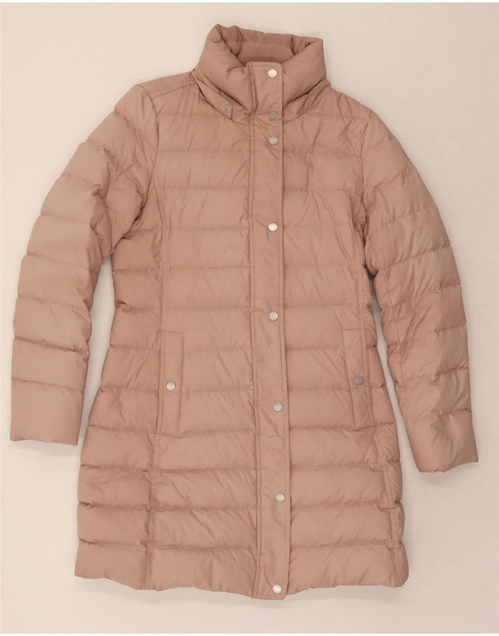 TOMMY HILFIGER Womens Padded Coat UK 10 Small Pink Polyester Vintage Tommy Hilfiger and Second-Hand Tommy Hilfiger from Messina Hembry 