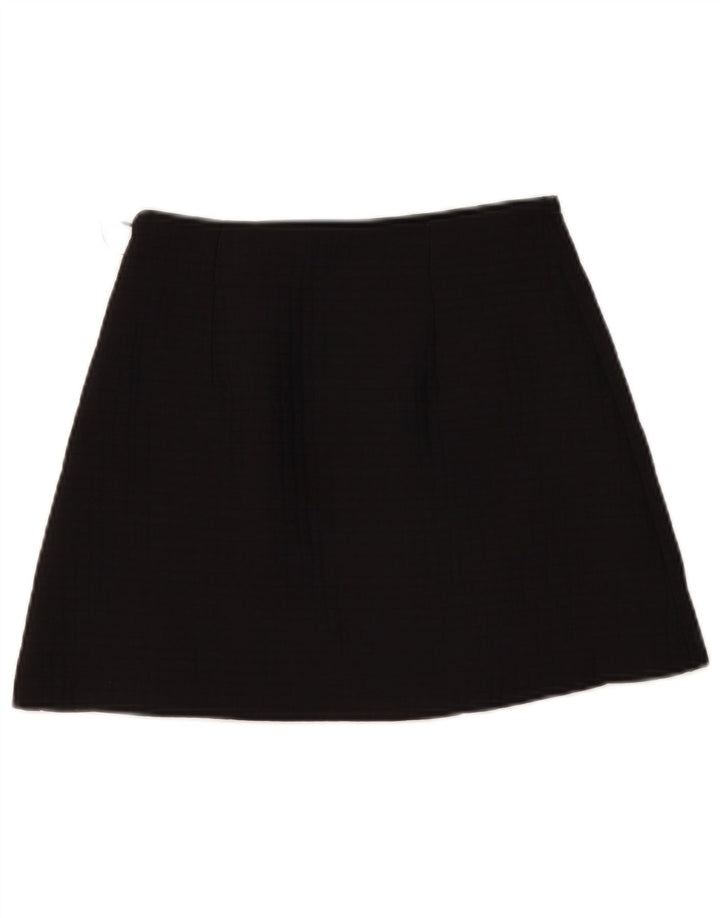Fusta mini pentru femei ZARA XS W25 Negru