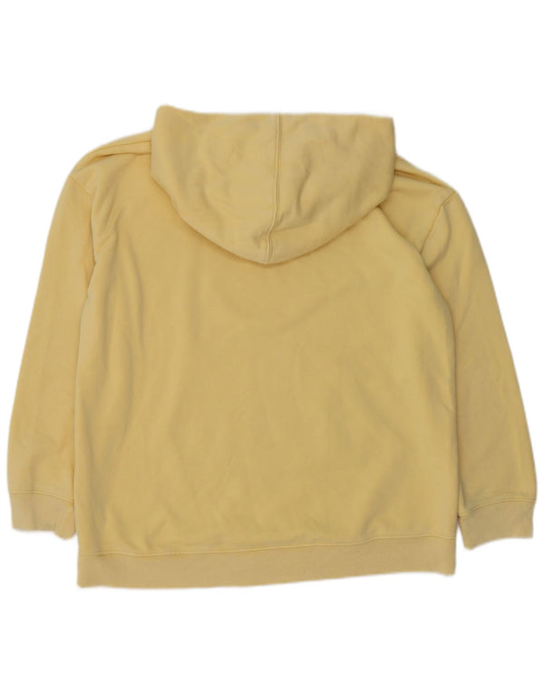 Pulover Gap Boys Brooklyn Graphic Hoodie 14-15 ani 2XL bumbac galben