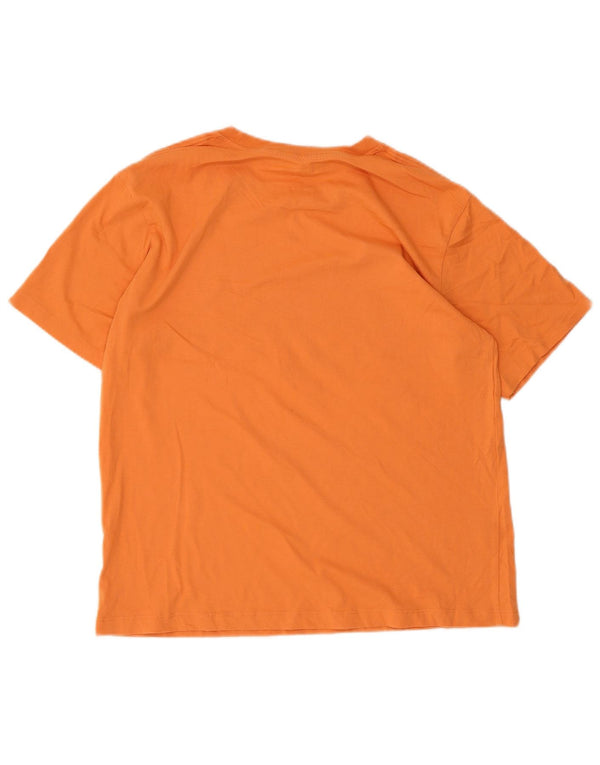 Tricou grafic Champion pentru femei Top UK 12 Medium Orange Bumbac