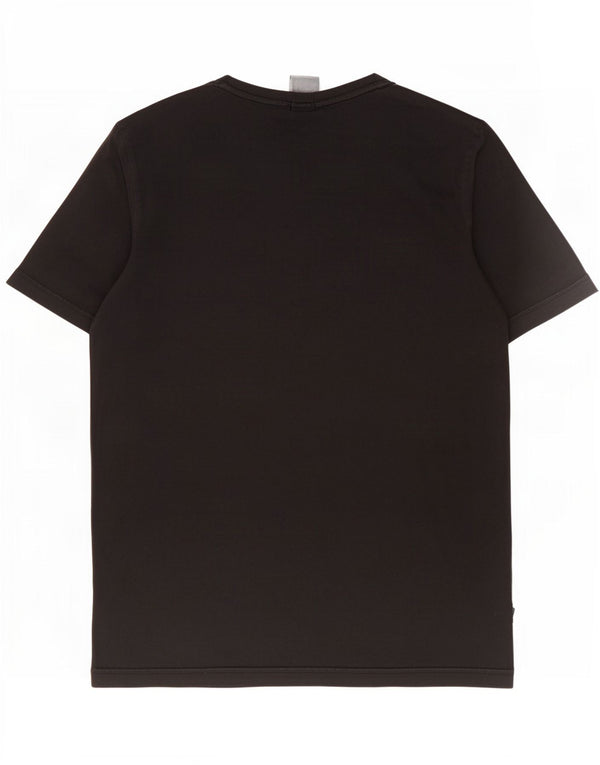 Tricou grafic Puma pentru bărbați Top mediu negru bumbac