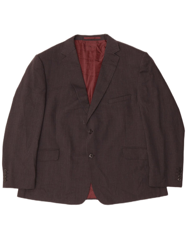 Marks & Spencer jachetă pentru bărbați cu 2 nasturi, UK 48 2XL, lână gri