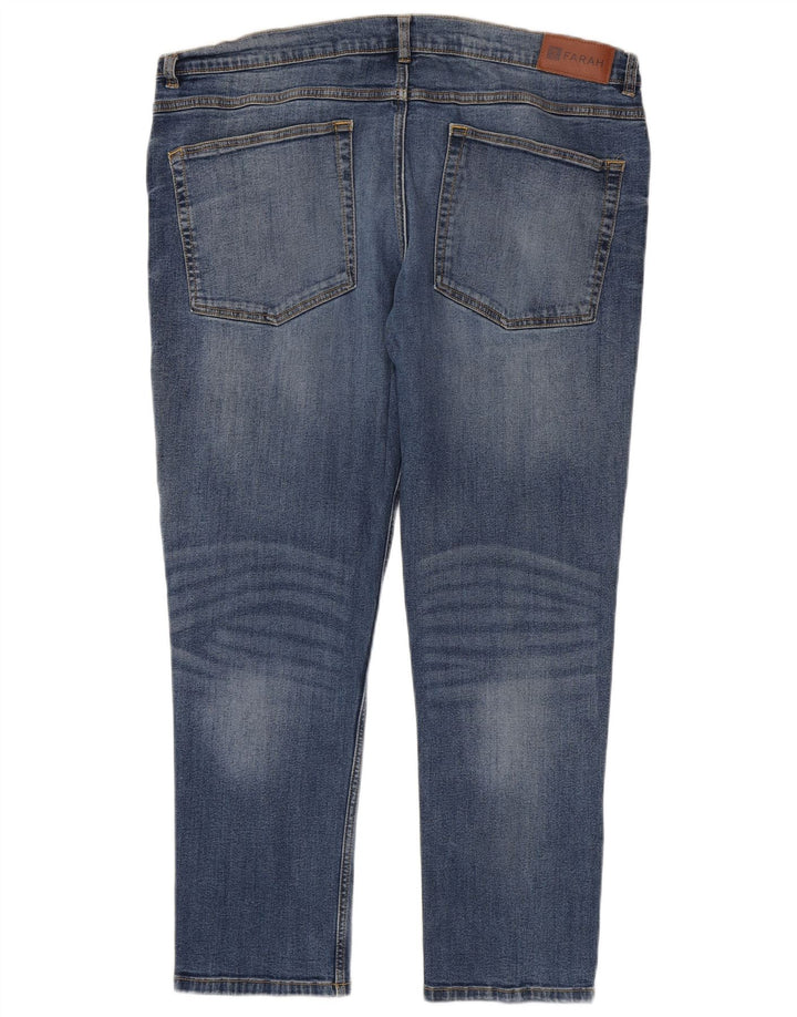 Blugi pentru bărbați Farah Slim W40 L30 Bumbac albastru