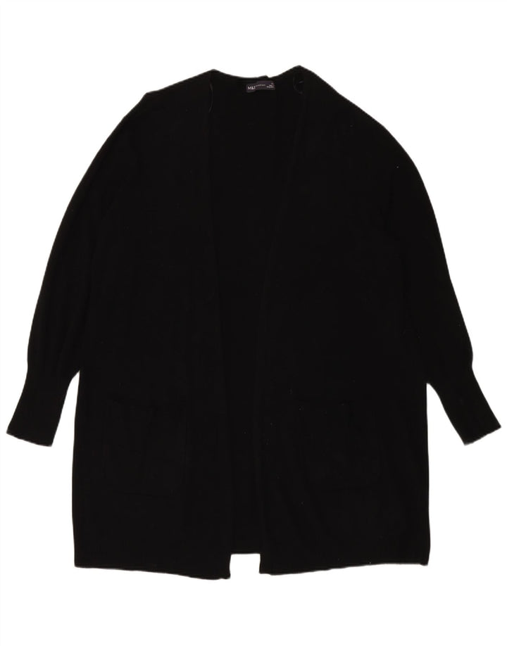 Pulover cardigan supradimensionat pentru femei Marks & Spencer UK 18 XL Negru