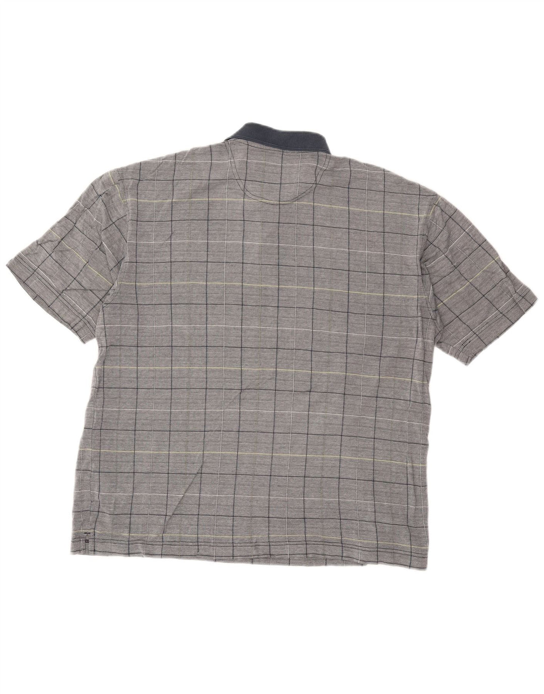 Tricou polo Dockers Rugby pentru bărbați, bumbac cu carouri albastre mari