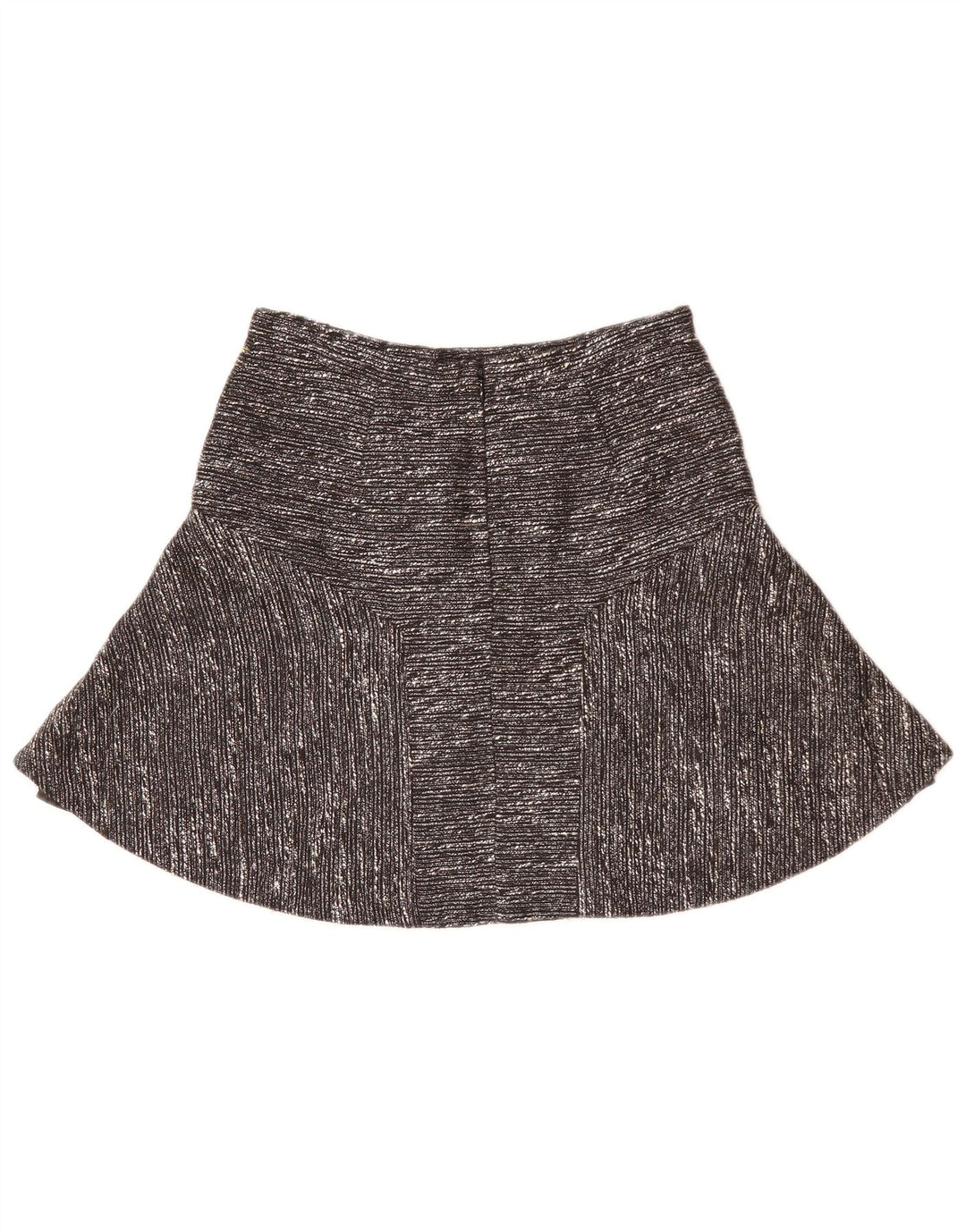 Fustă A-Line pentru femei J. CREW US 0 XS W28 Poliester negru cu pete