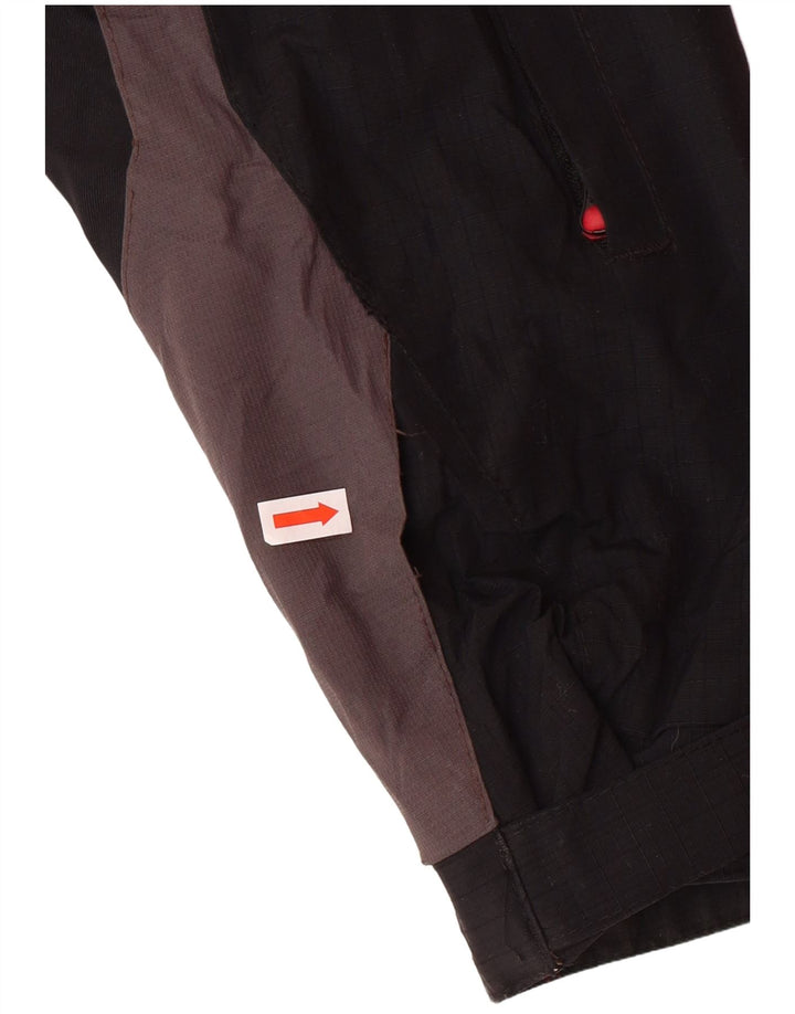 HELLY HANSEN Jachetă Windbreaker cu grafică pentru bărbați UK 34 XS Negru Colorblock