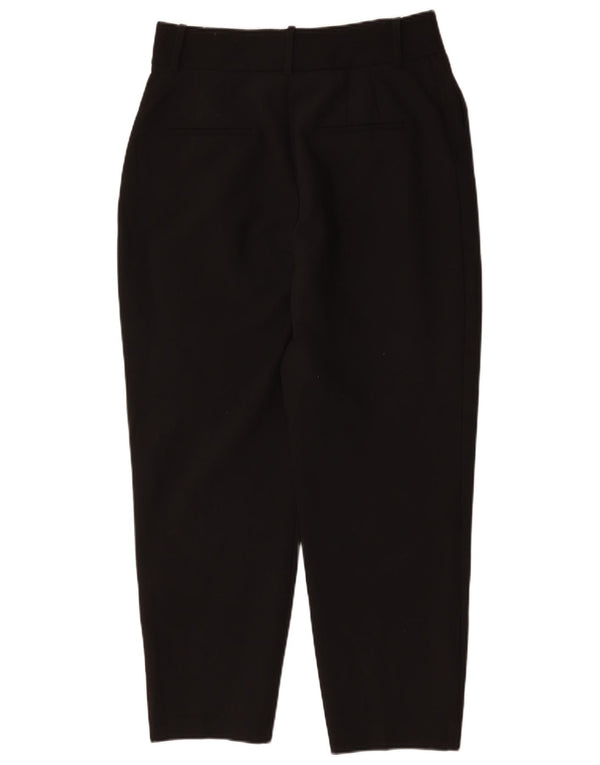 Pantaloni chino cu talie înaltă Zara pentru femei, mari L30 L27, negru