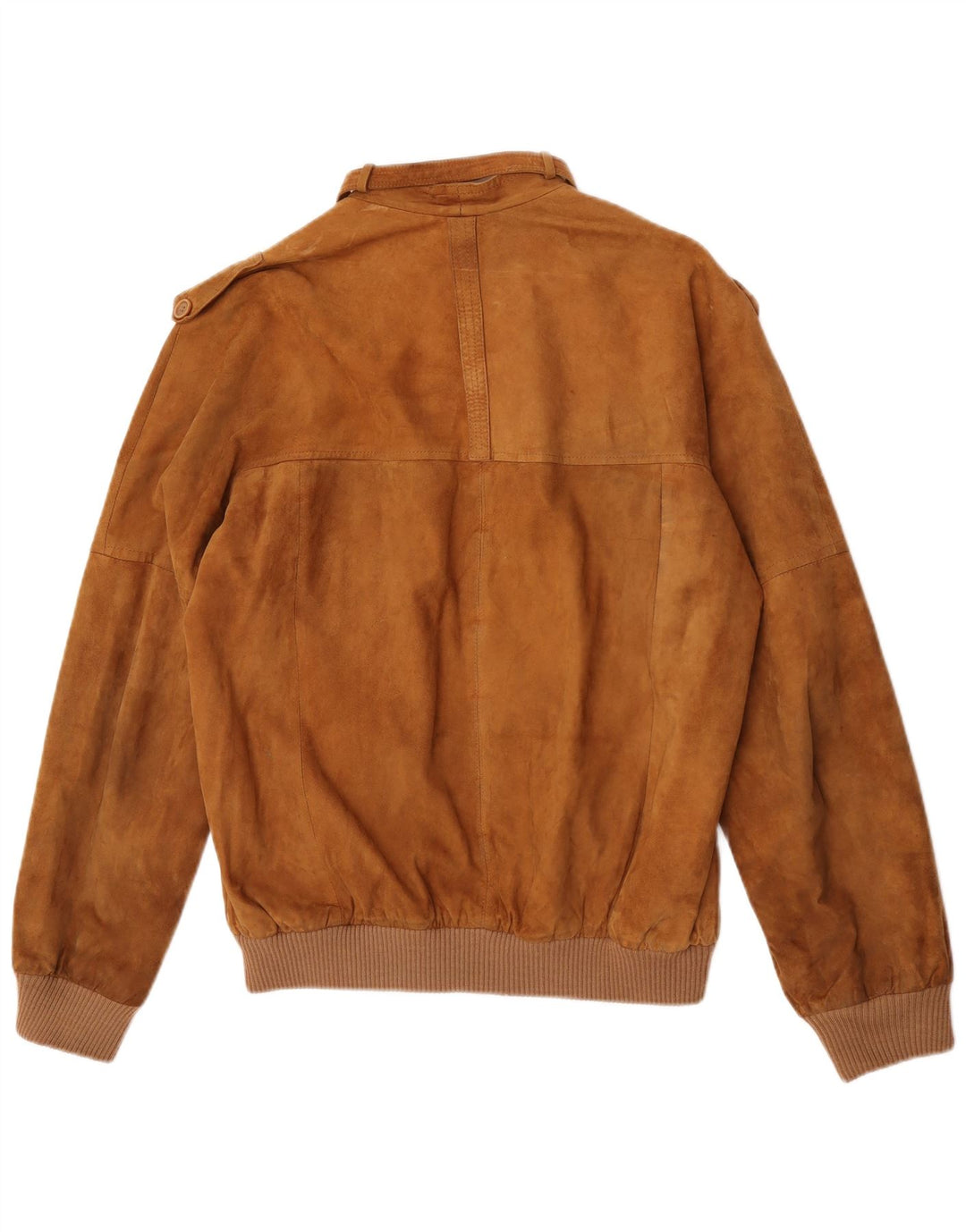 Bomber vintage pentru bărbați din piele intoarsa IT 50 mare din piele bej