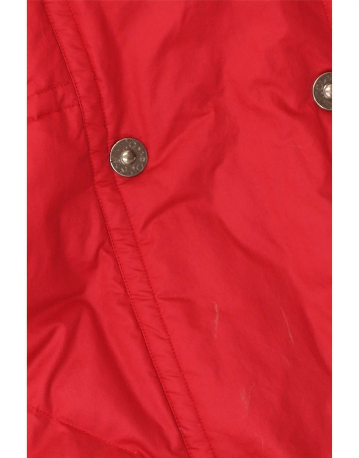 HEAD haină supradimensionată pentru femei, căptușită reversibilă, IT 48 XL, bumbac roșu