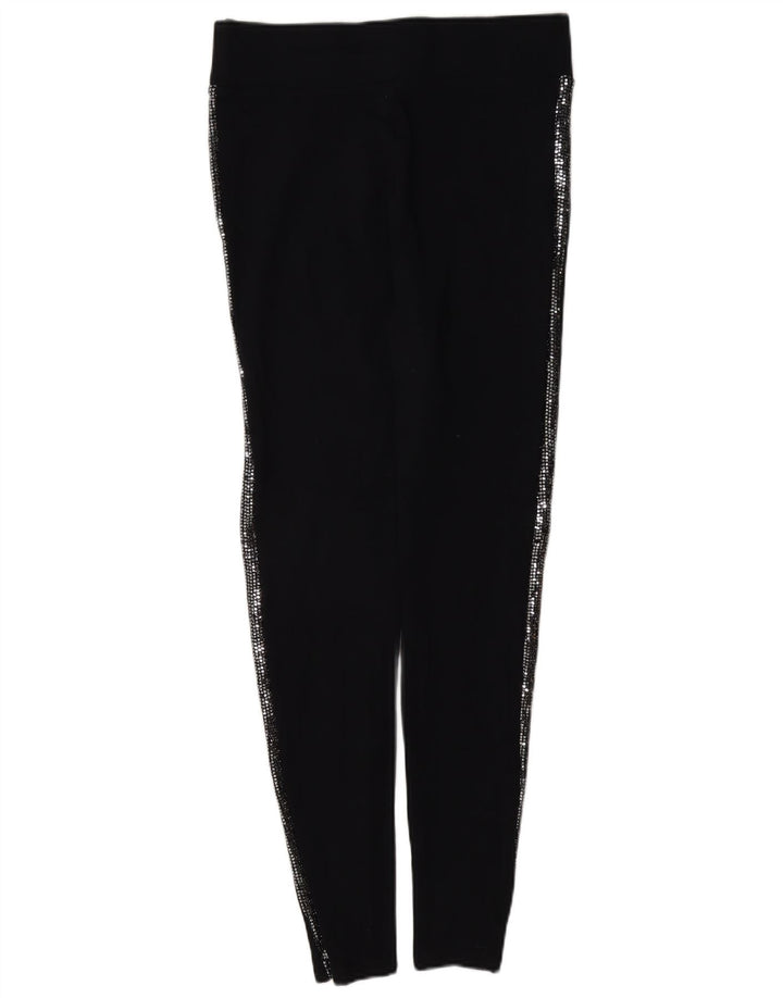 Leggings pentru femei Marks & Spencer UK 10 Small Black Viscose