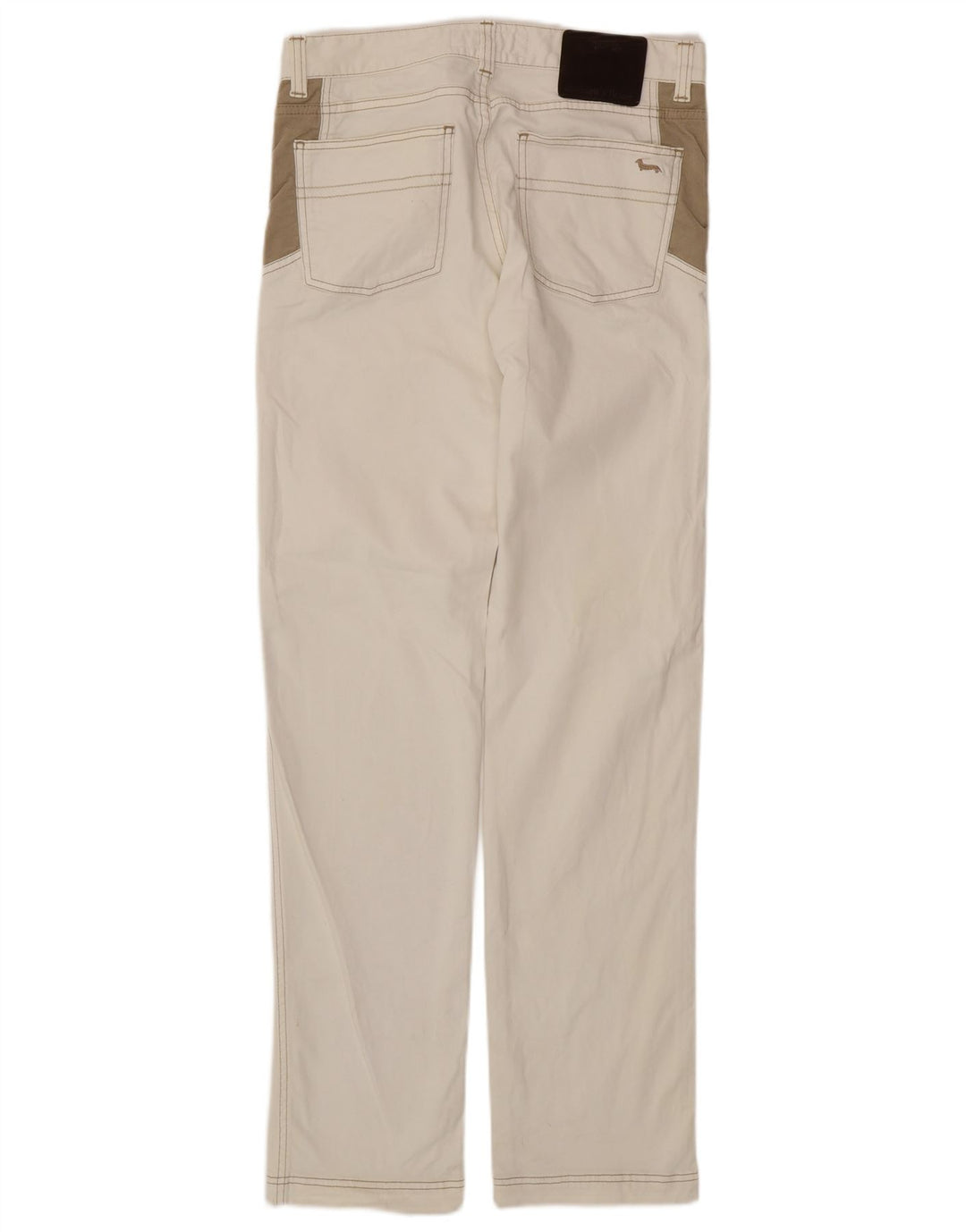 Pantaloni casual pentru bărbați HARMONT & BLAINE IT 48 Medium L33 L34 Alb