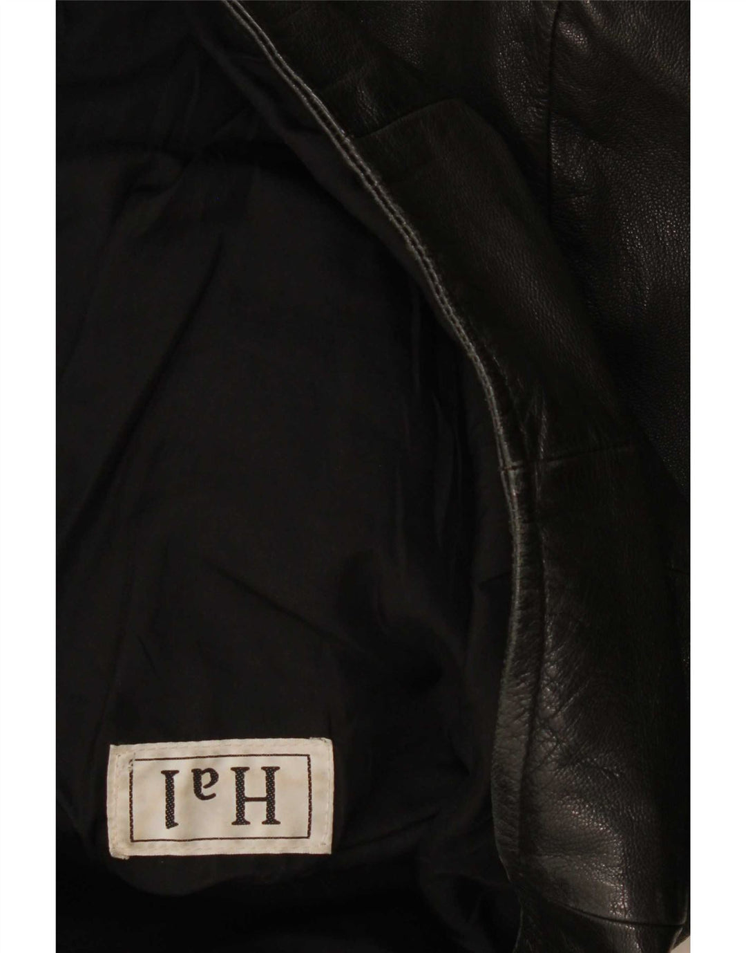 Jachetă de piele vintage pentru bărbați UK 40 Large Black