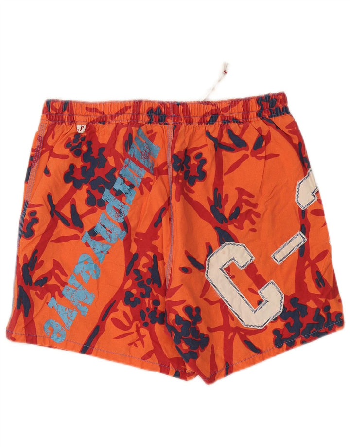 Murphy & Nye Pantaloni scurți de înot pentru bărbați, mari, portocalii