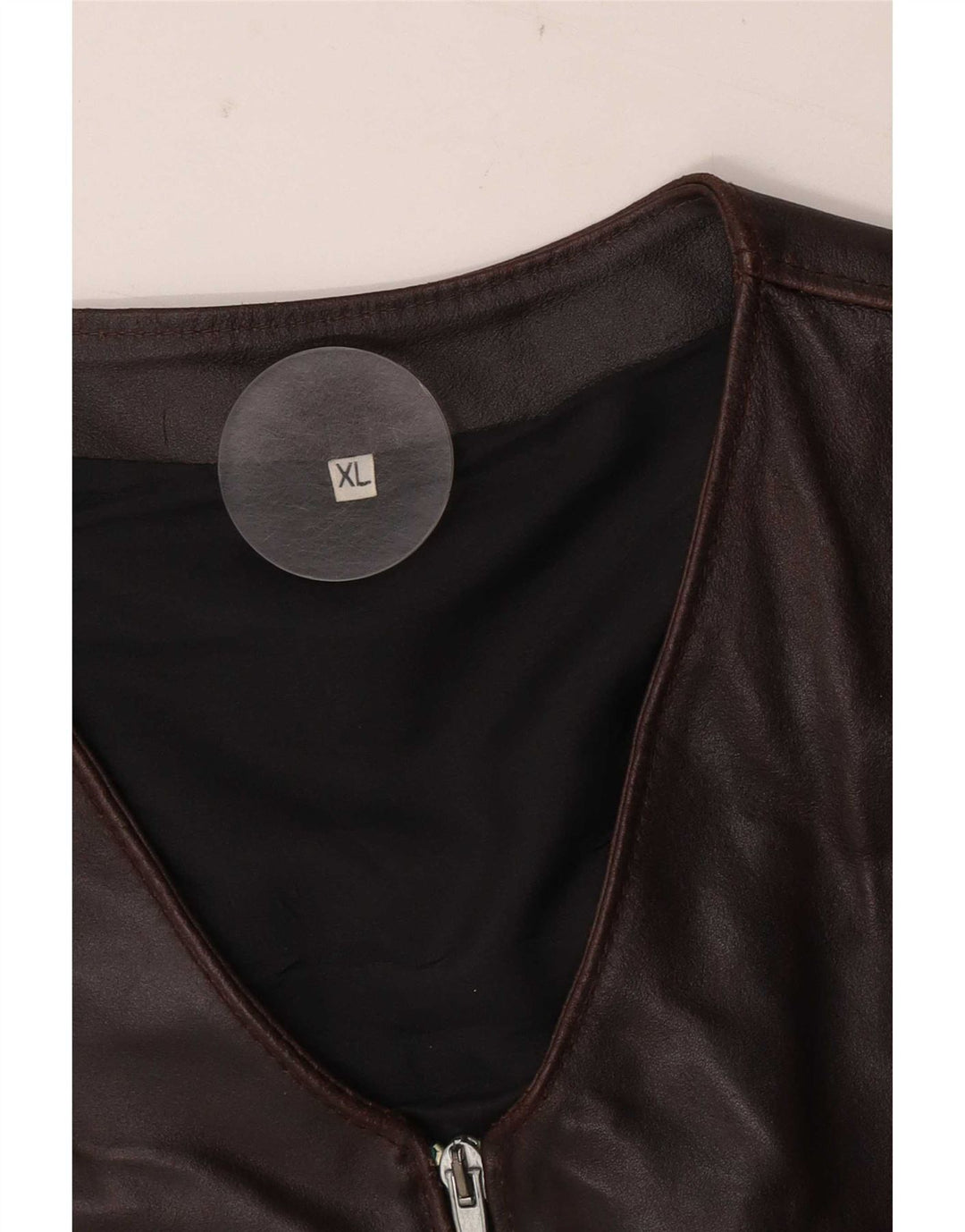Vestă vintage pentru bărbați XL maro