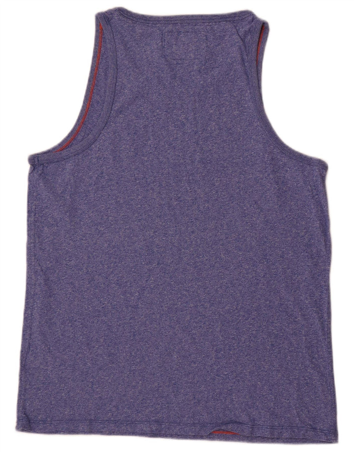 Vestă Superdry pentru bărbați, mare, albastru, pete