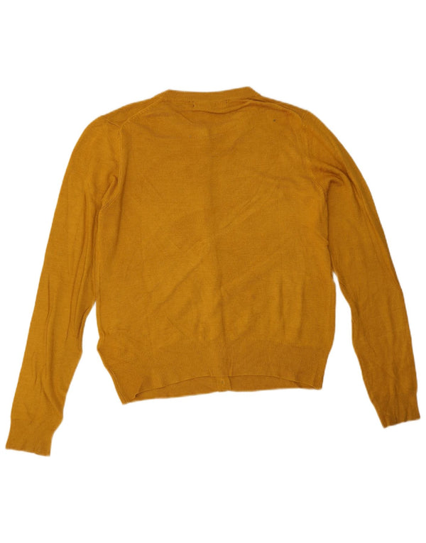 Pulover cardigan supradimensionat pentru femei Marks & Spencer UK 8 Small Yellow