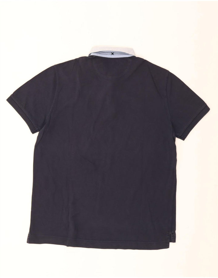 Tricou polo Massimo Dutti pentru bărbați, mare bleumarin
