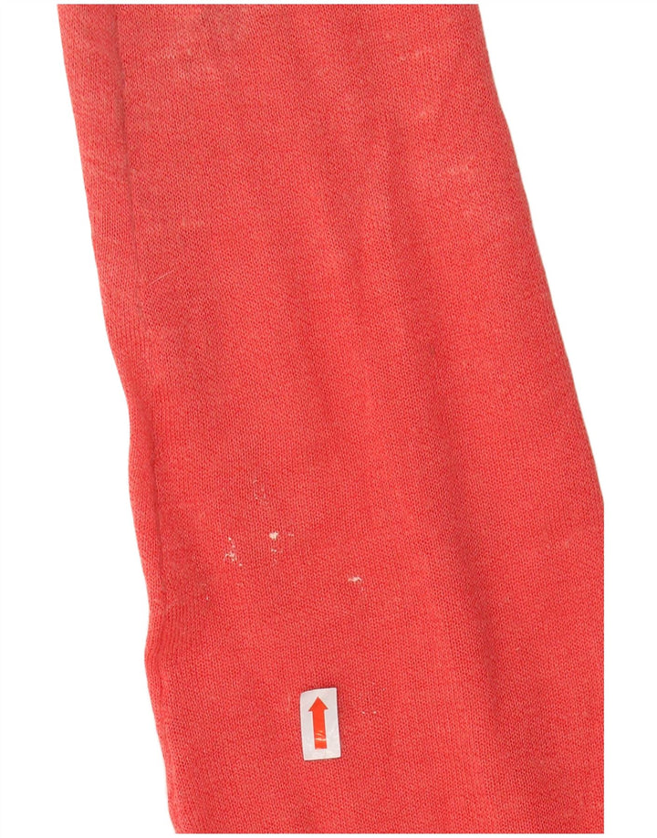 LAURA ASHLEY Pulover cardigan cu paragate pentru femei UK 12 Medium Red