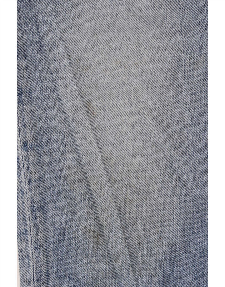 Blugi drepti pentru femei Trussardi W32 L34 Bumbac albastru