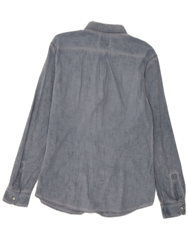 Cămașă pentru bărbați Levi's Modern Fit, mare, albastru, bumbac