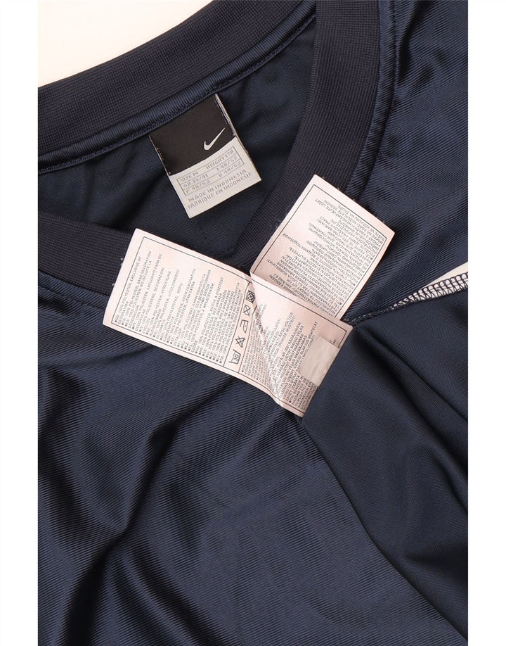 Vestă pentru bărbați NIKE UK 39/41 Medium Bleumarin Poliester color bloc